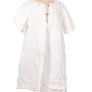 Free People 100% Cotton White Dress